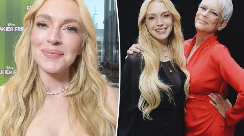 Exclusive | Lindsay Lohan reveals the game-changing advice she got from ‘Freakier Friday’ co-star Jamie Lee Curtis