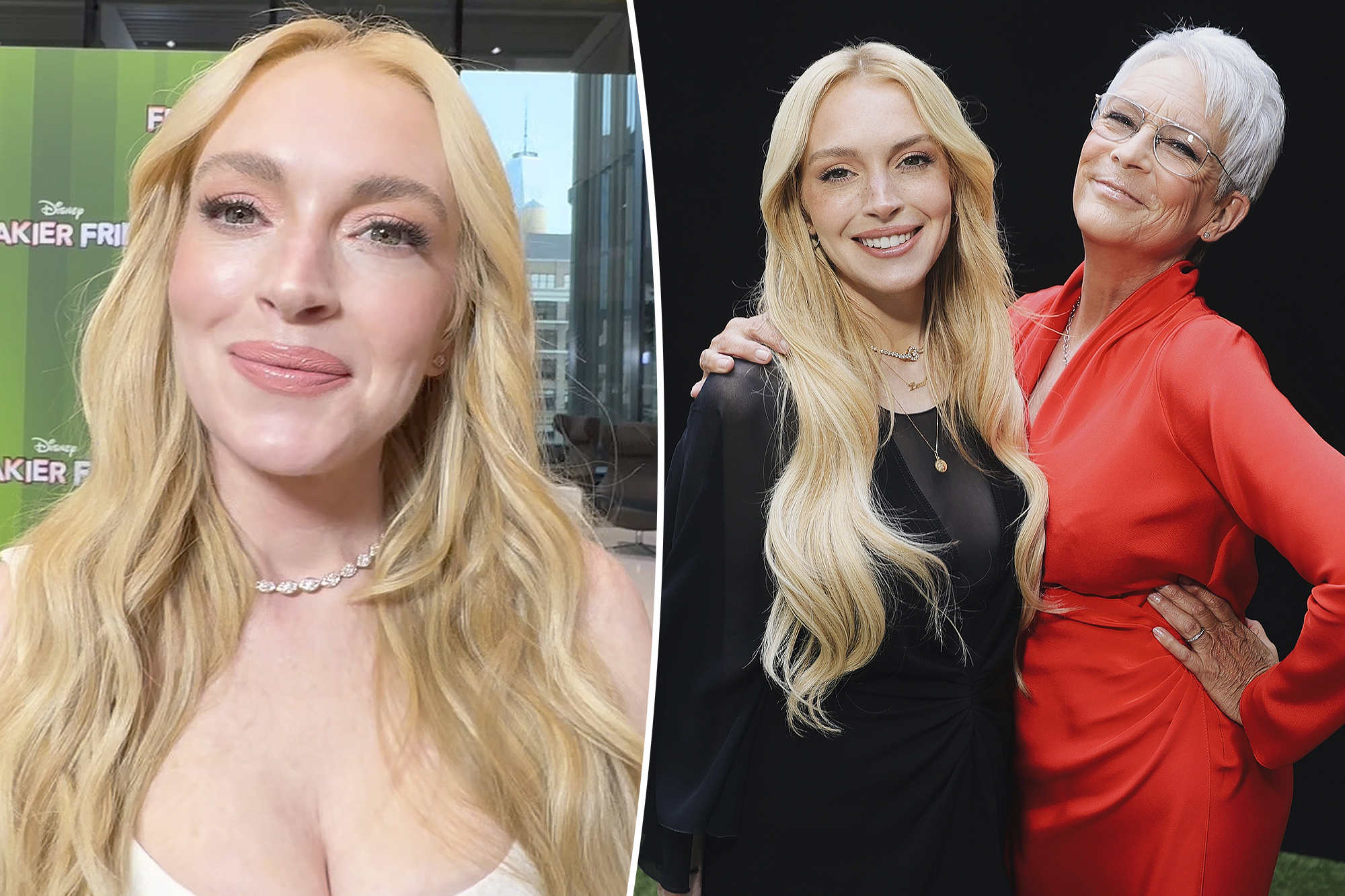 Exclusive | Lindsay Lohan reveals the game-changing advice she got from ‘Freakier Friday’ co-star Jamie Lee Curtis