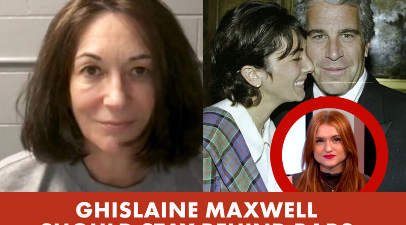 Ghislaine Maxwell should stay behind bars | Red Hot Takes