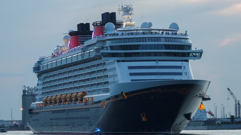 Girl falls overboard on Disney cruise ship – with father jumping in after her
