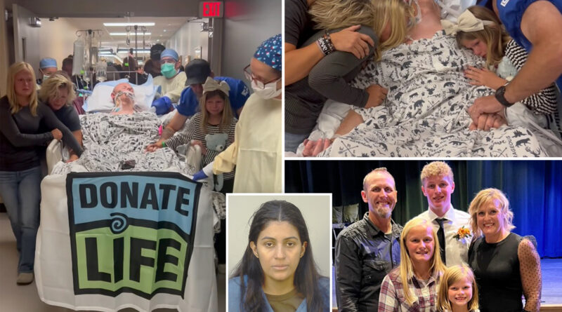 Heartbreaking video shows family’s tearful send-off of teen whose organs were donated after being hit by alleged drunk illegal immigrant
