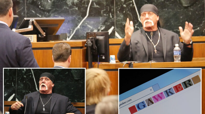 Hulk Hogan’s 0M legal bodyslam of Gawker that led to gossip site’s demise cheered after wrestler’s death