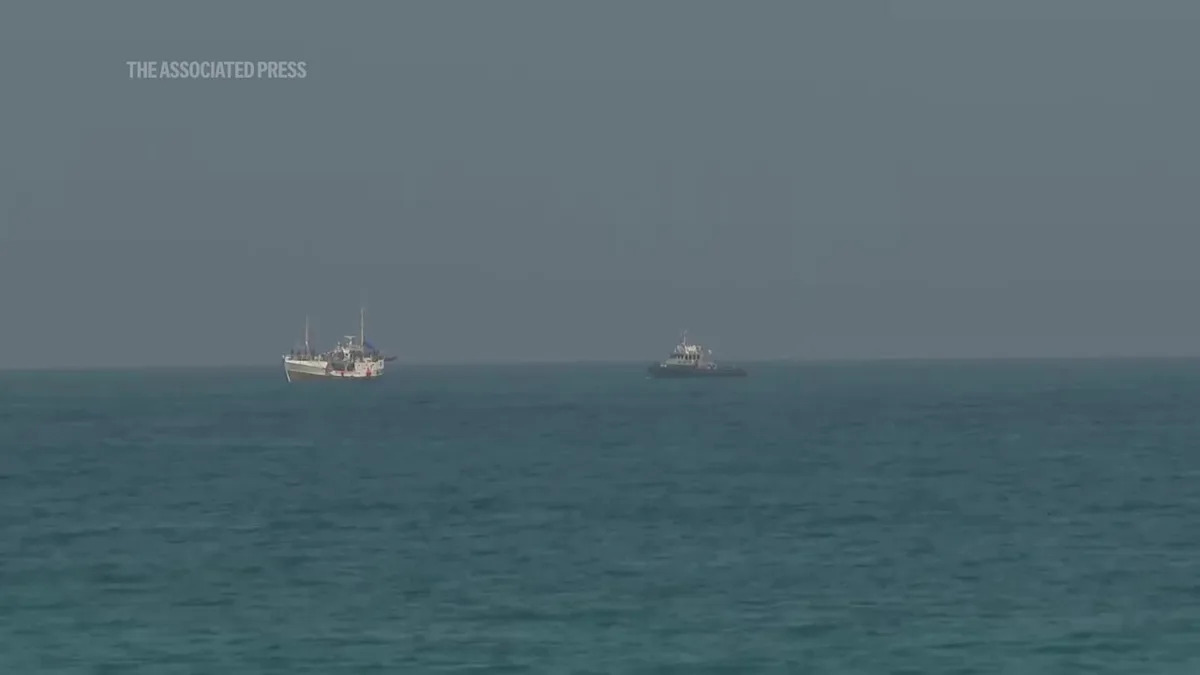 Intercepted ship carrying activists and humanitarian aid for Gaza arrives at Israel port