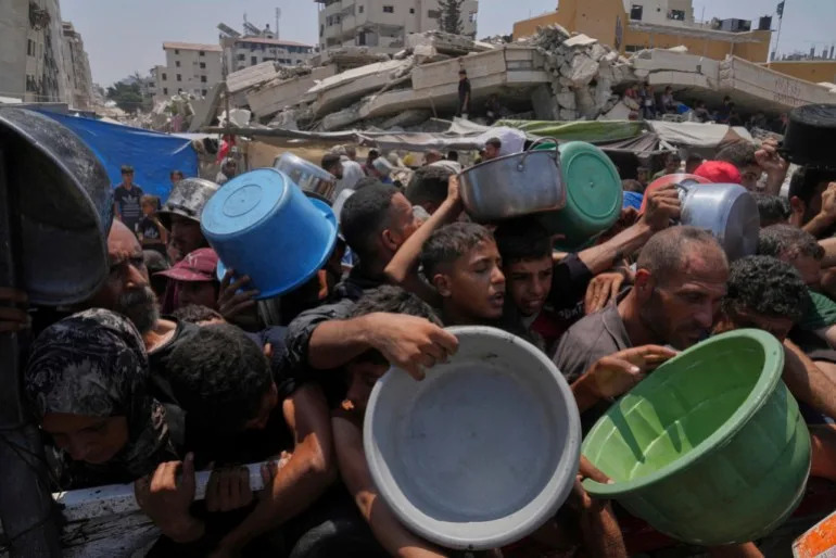 Israeli strikes kill 63 in Gaza despite ‘pauses’, as hunger crisis deepens