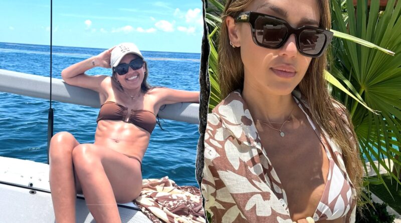 Jessica Alba turns heads in sizzling bikini photos as romance rumors swirl with ‘Top Gun: Maverick’ star