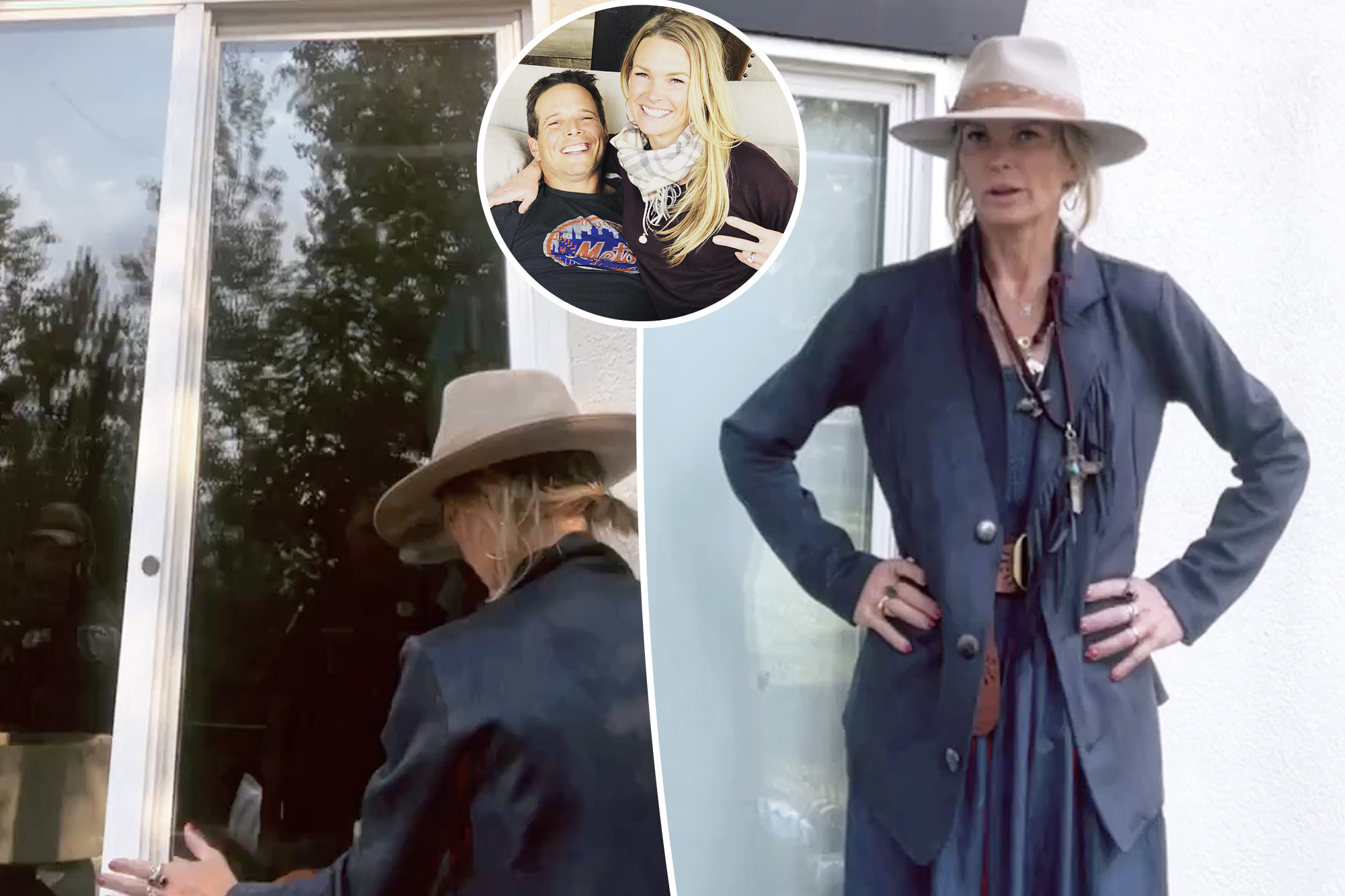 Kelley Wolf struggles to enter family home during live stream after Scott Wolf drops restraining order