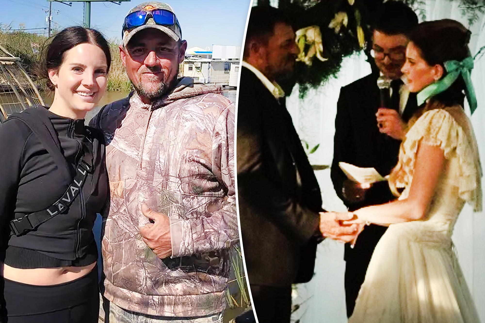 Lana Del Rey shares never-before-seen photo of her wedding to Jeremy Dufrene