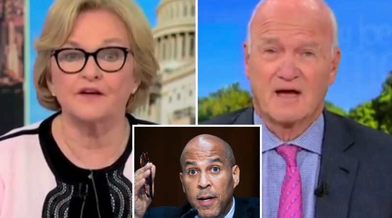 MSNBC Democrats mock Cory Booker’s ‘political theater’ stunt on the Senate floor