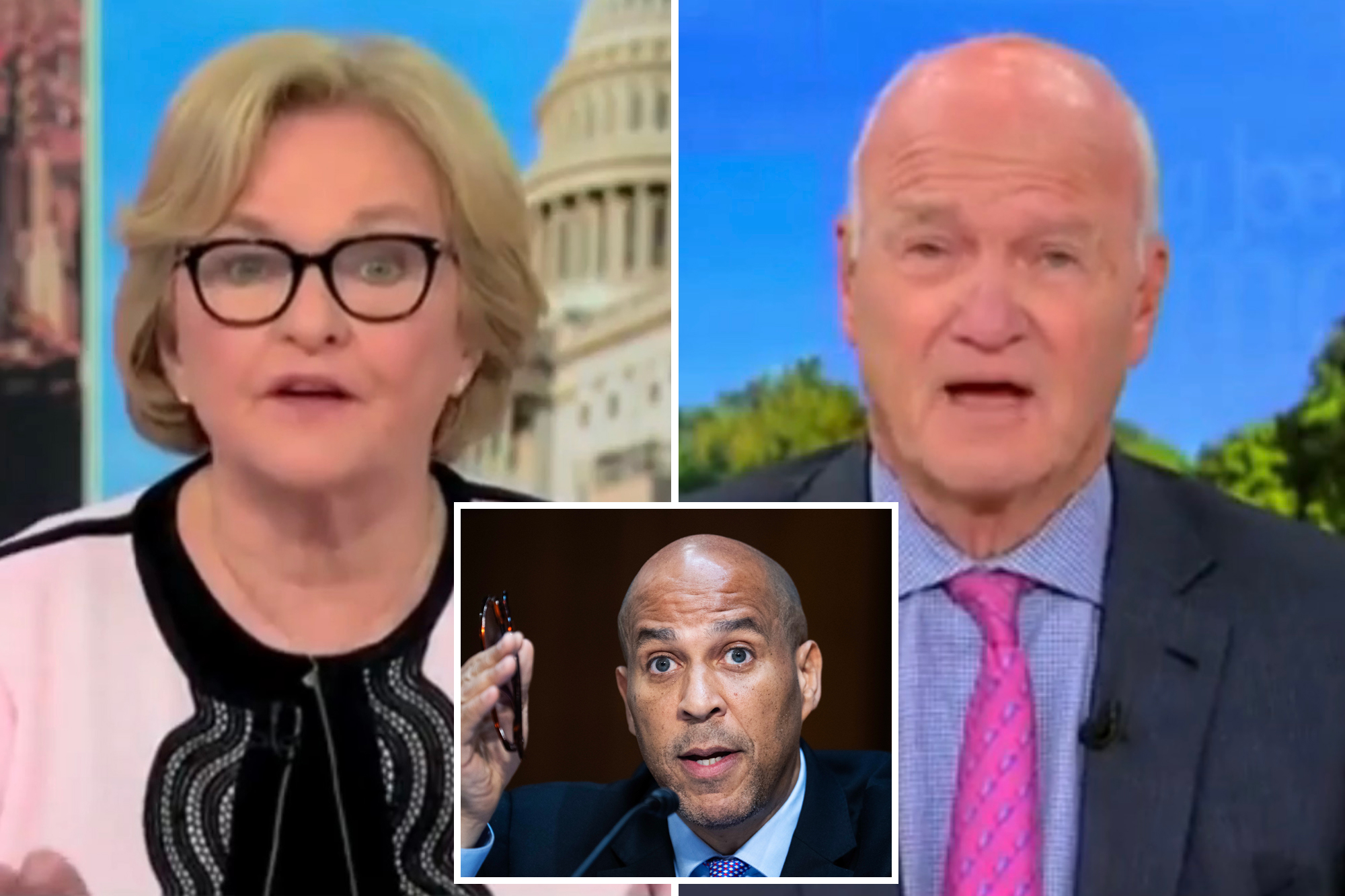 MSNBC Democrats mock Cory Booker’s ‘political theater’ stunt on the Senate floor
