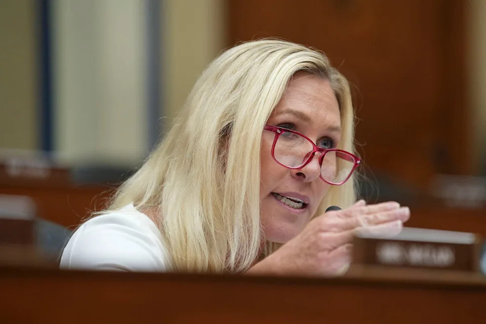 Marjorie Taylor Greene calls crisis in Gaza ‘genocide,’ first Republican lawmaker to do so