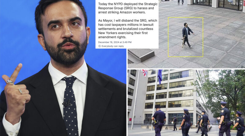 Mayor Adams rips Zohran Mamdani’s ‘extremely dangerous’ plan to cut NYPD task force that responded to NYC massacre