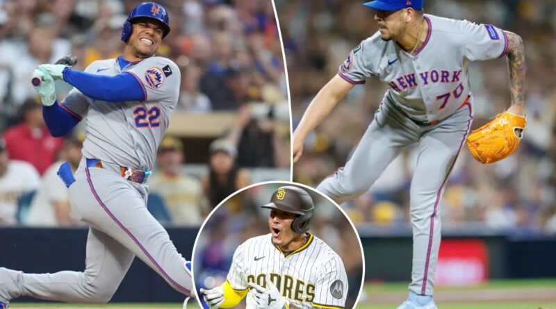 Mets crumble in loss to Padres as they hold their breath after Juan Soto scare
