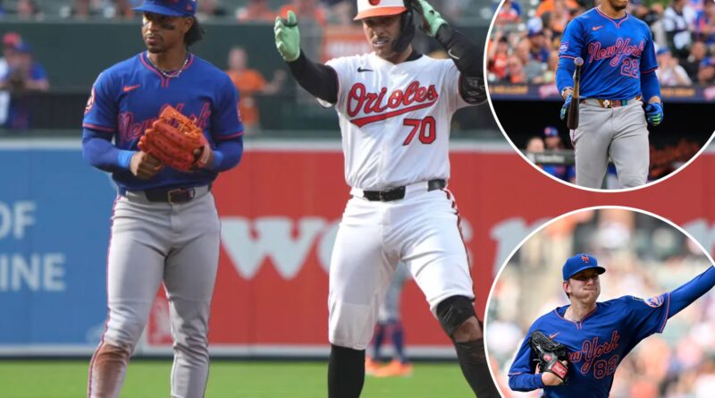 Mets fall completely flat again as Orioles sweep doubleheader