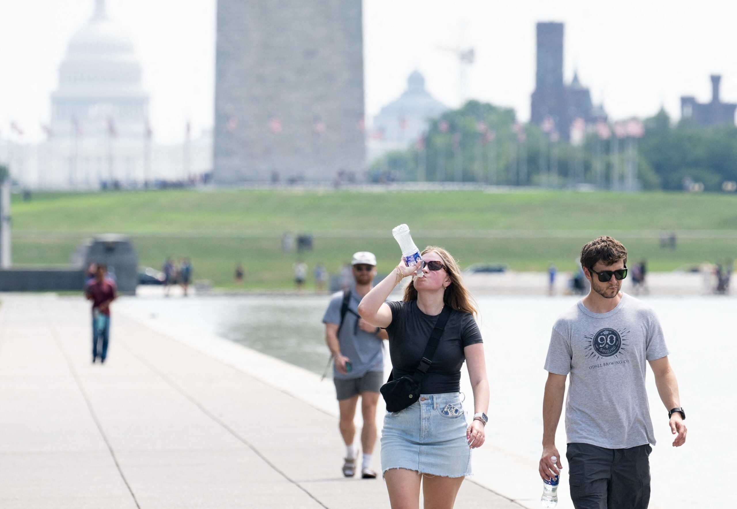 More than 185 million people brace for sweltering conditions across most of the US