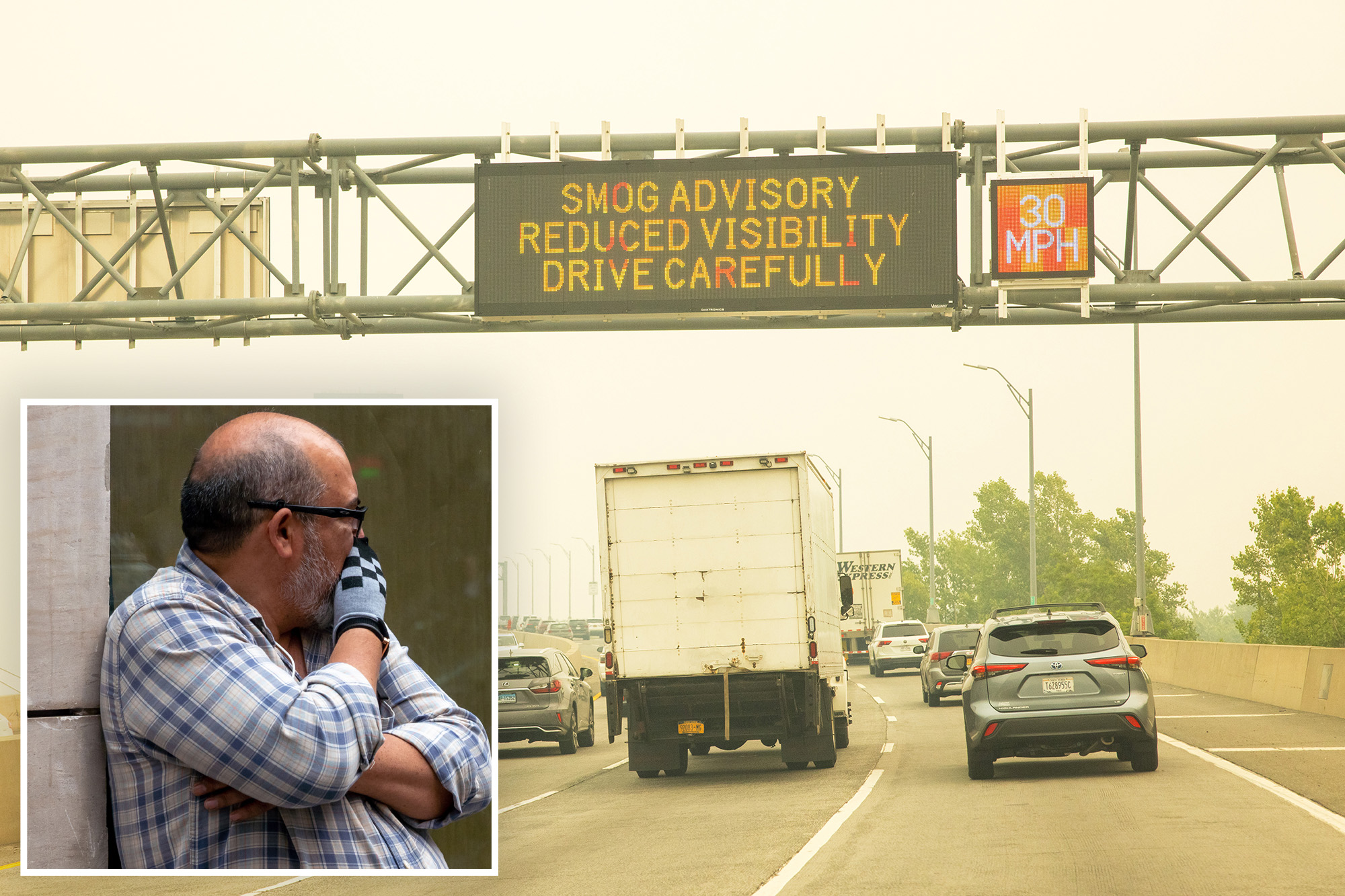 New York hit with air quality alert as Canadian wildfire smoke spreads