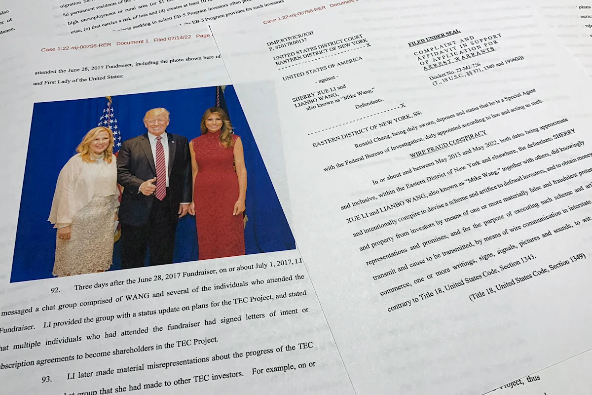New York woman who duped investors, funneled money to 2017 Trump fundraiser pleads guilty