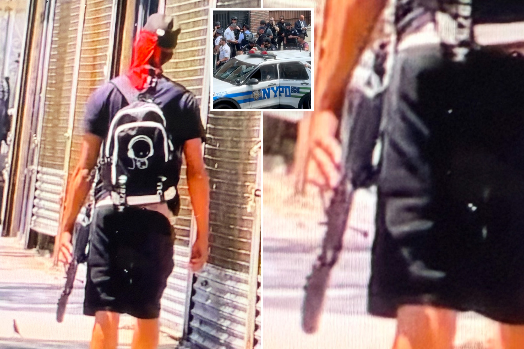 Nutjob spotted in NYC with ‘long rifle’ actually had paintball gun — but he’s still under arrest