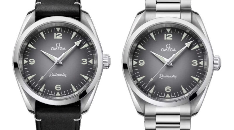 Omega Reveals a New Railmaster Watch with Two Classy Models