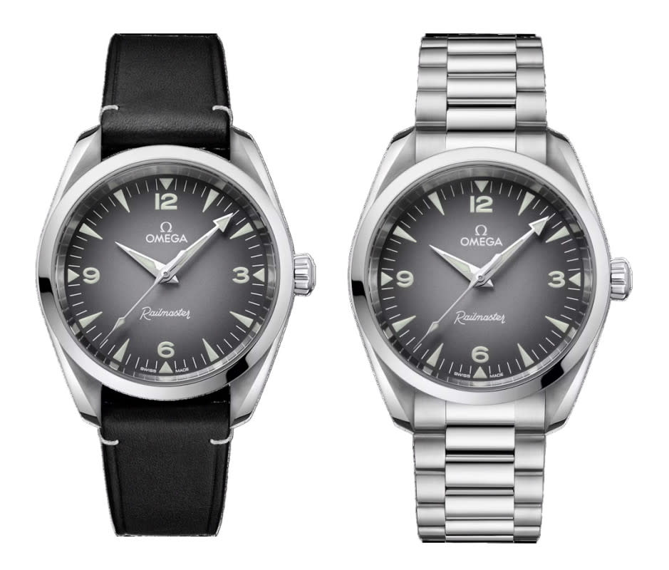 Omega Reveals a New Railmaster Watch with Two Classy Models