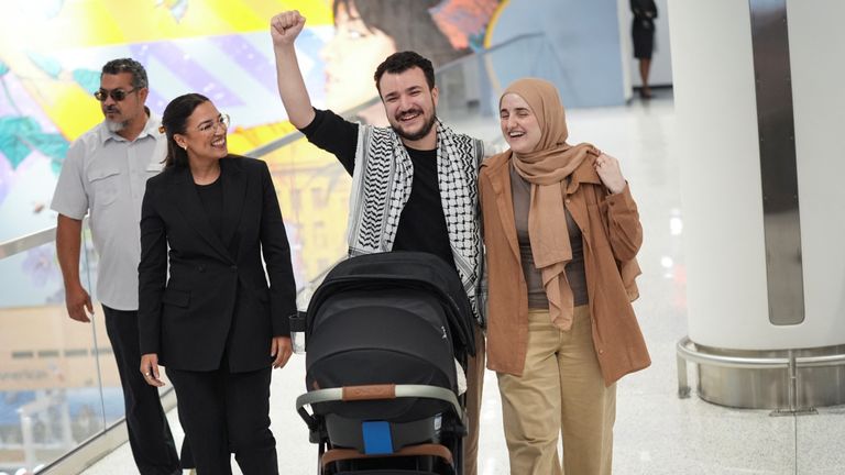 Palestinian activist detained by ICE suing Trump administration for m