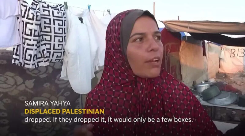 Palestinians in Gaza say aid efforts not enough to reach all those in need