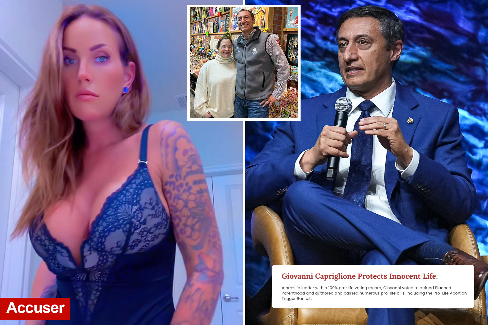 Pro-life Texas pol accused of affair with stripper and paying for abortions — as she shares torrid Chuck E. Cheese claim