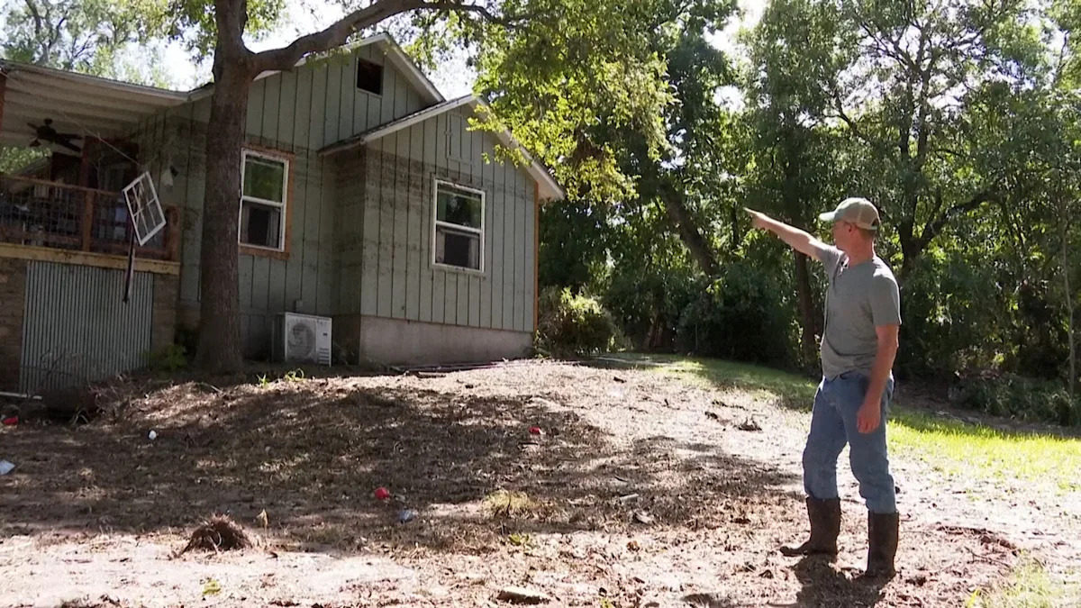 See How A Texas Family Clung To A Roof For Hours Amid Floods
