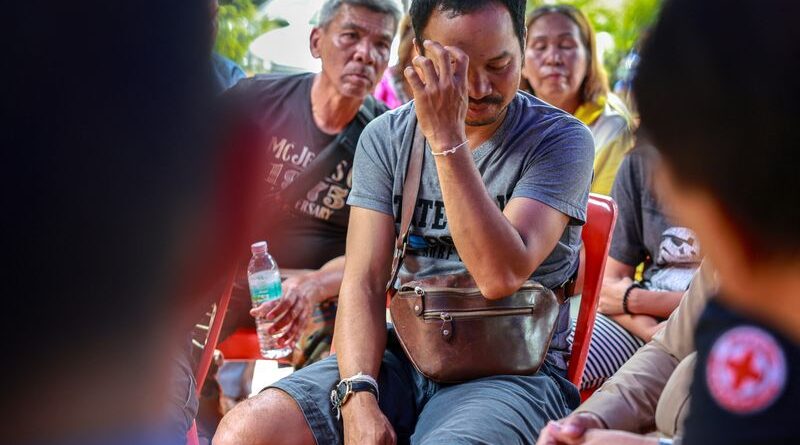 Thai man mourns wife and children killed in shelling near Cambodia border