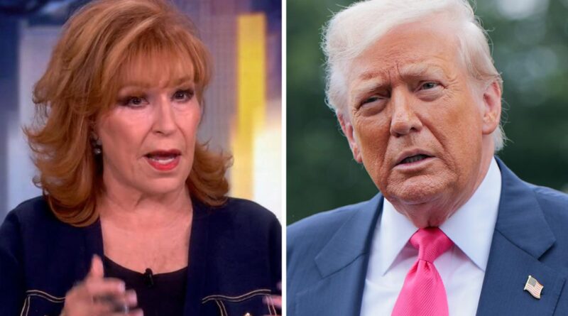 ‘The View’s Joy Behar declares the “tide is turning” on Trump as his supporters question his handling of the Jeffrey Epstein case 