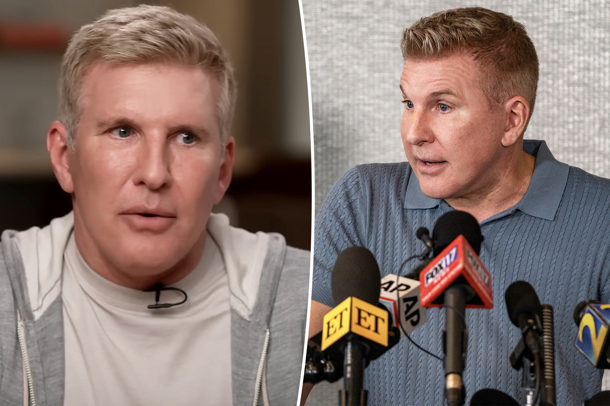 Todd Chrisley compares his first shower after prison to his ‘first sexual encounter’