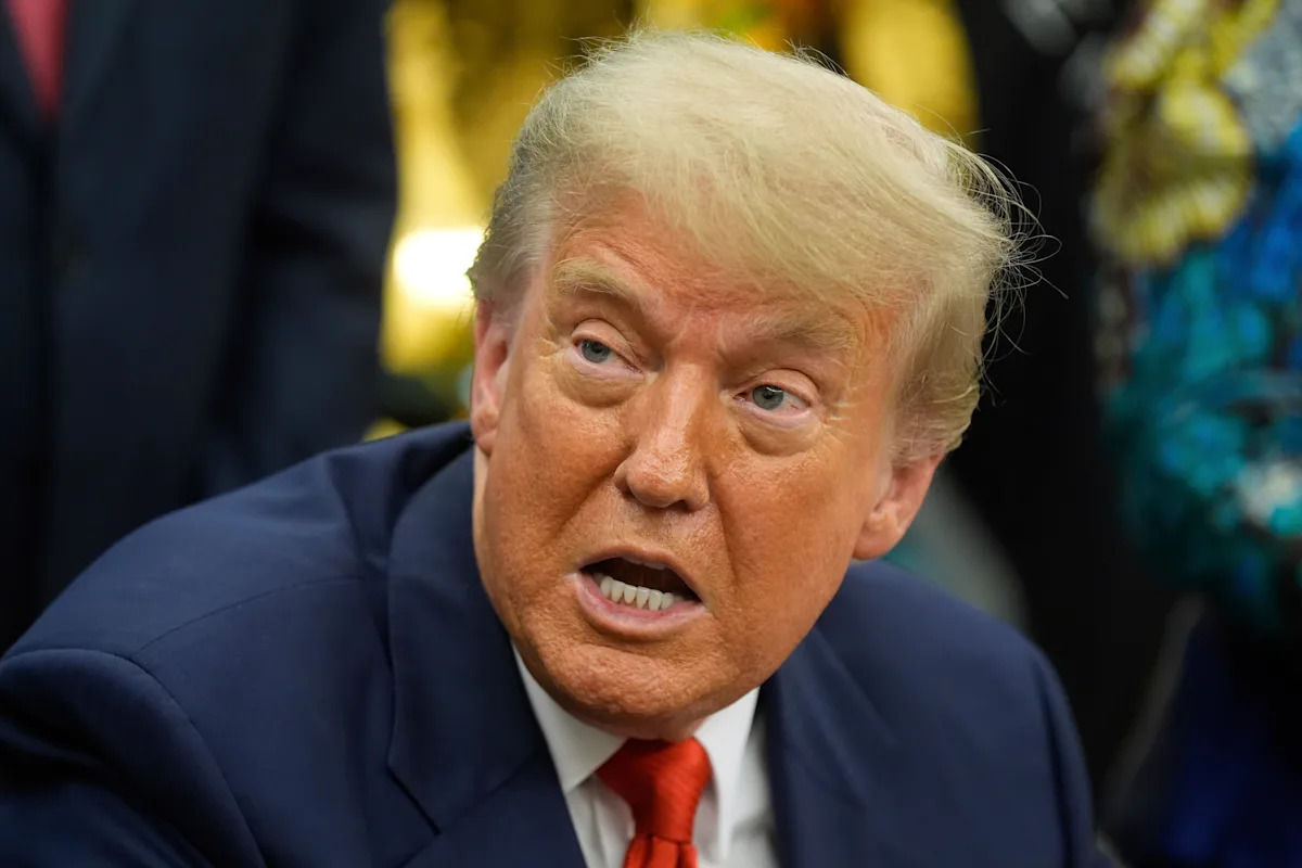 Trump vents online about service provider after conference call marred by glitch