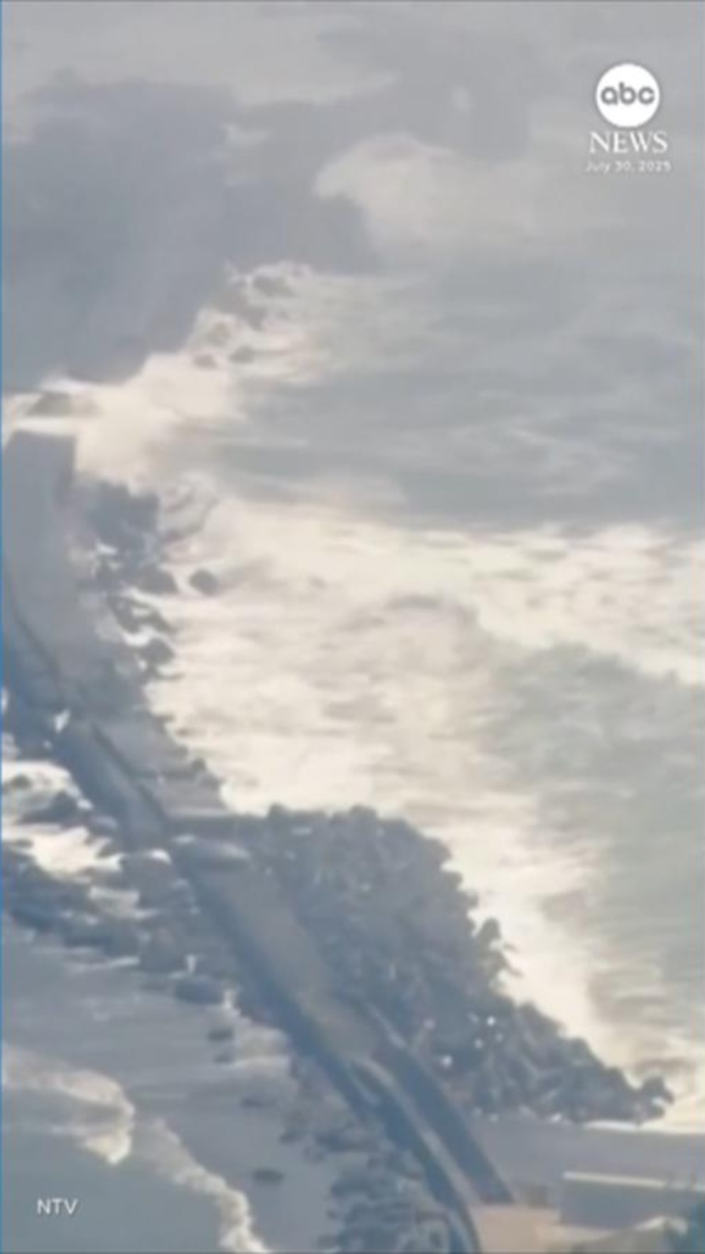 Video Tsunami warnings in Japan downgraded after 2 million evacuated
