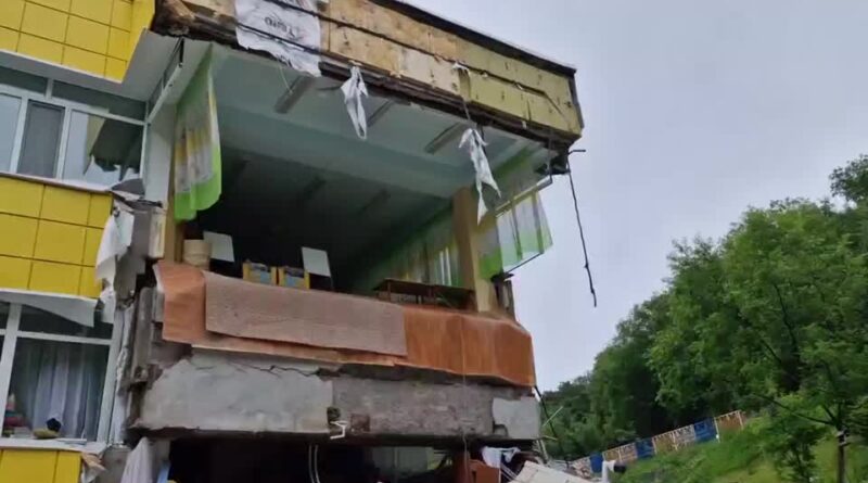 Videos show damage from magnitude 8.8 quake in Russia’s Far East
