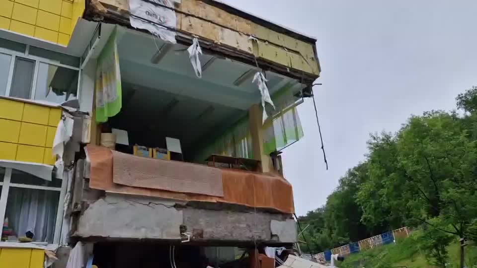 Videos show damage from magnitude 8.8 quake in Russia’s Far East