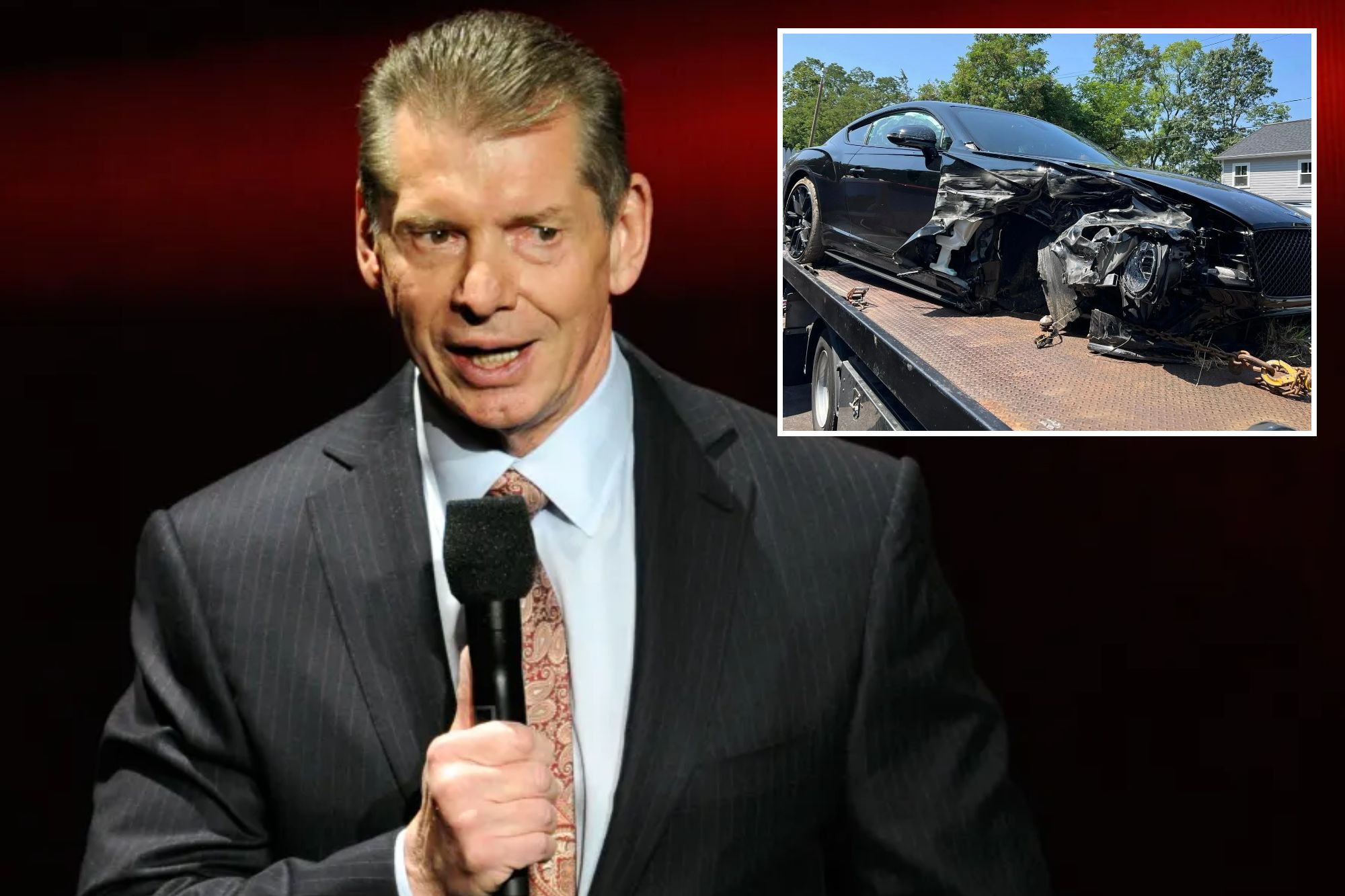 Vince McMahon gets into nasty Connecticut car crash