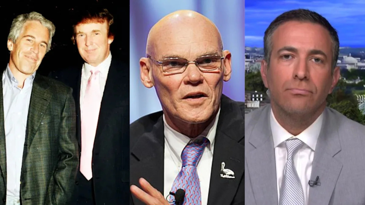Whoa! Trump’s Epstein crashout shows ‘no good answer’ for damning receipts, says Carville