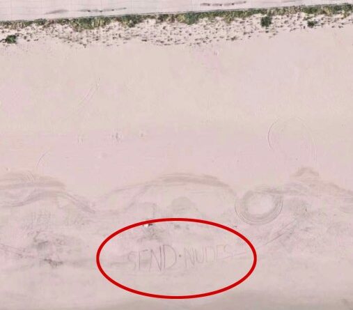 Apple Maps catches sex-crazed SOS in sand at NYC’s Rockaway Beach