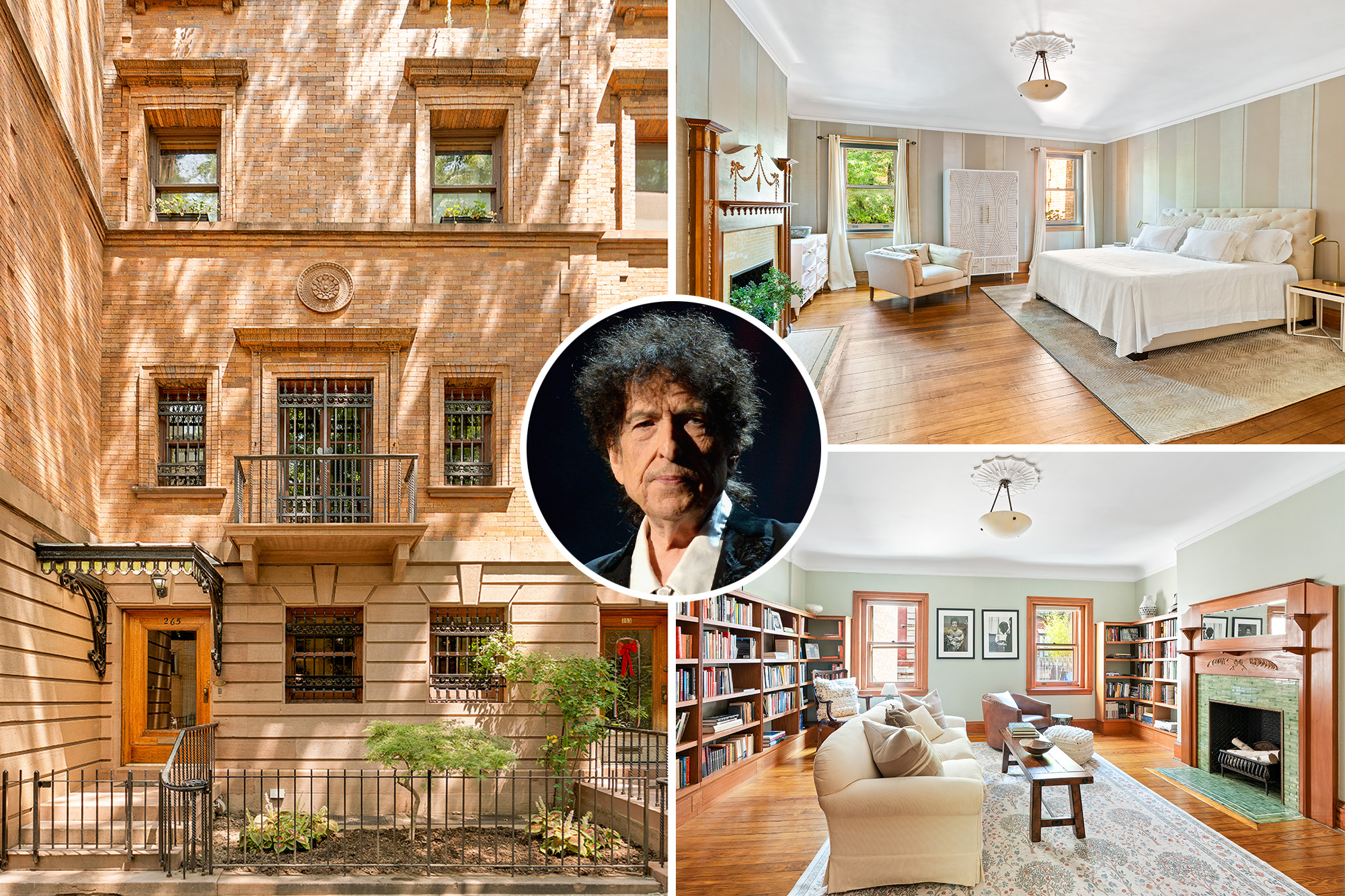 Bob Dylan’s former NYC townhouse asks $3M — with design by a famed Gilded Age architect