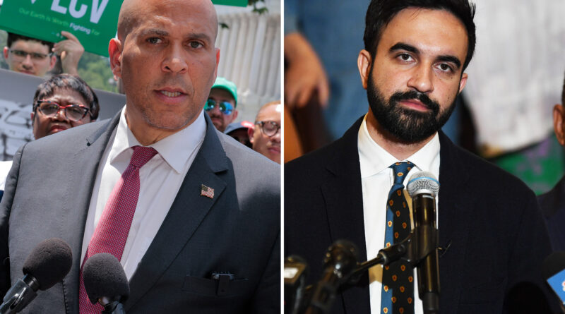 Cory Booker refuses to endorse Zohran Mamdani for NYC mayor— while blasting ‘defund the police’ movement