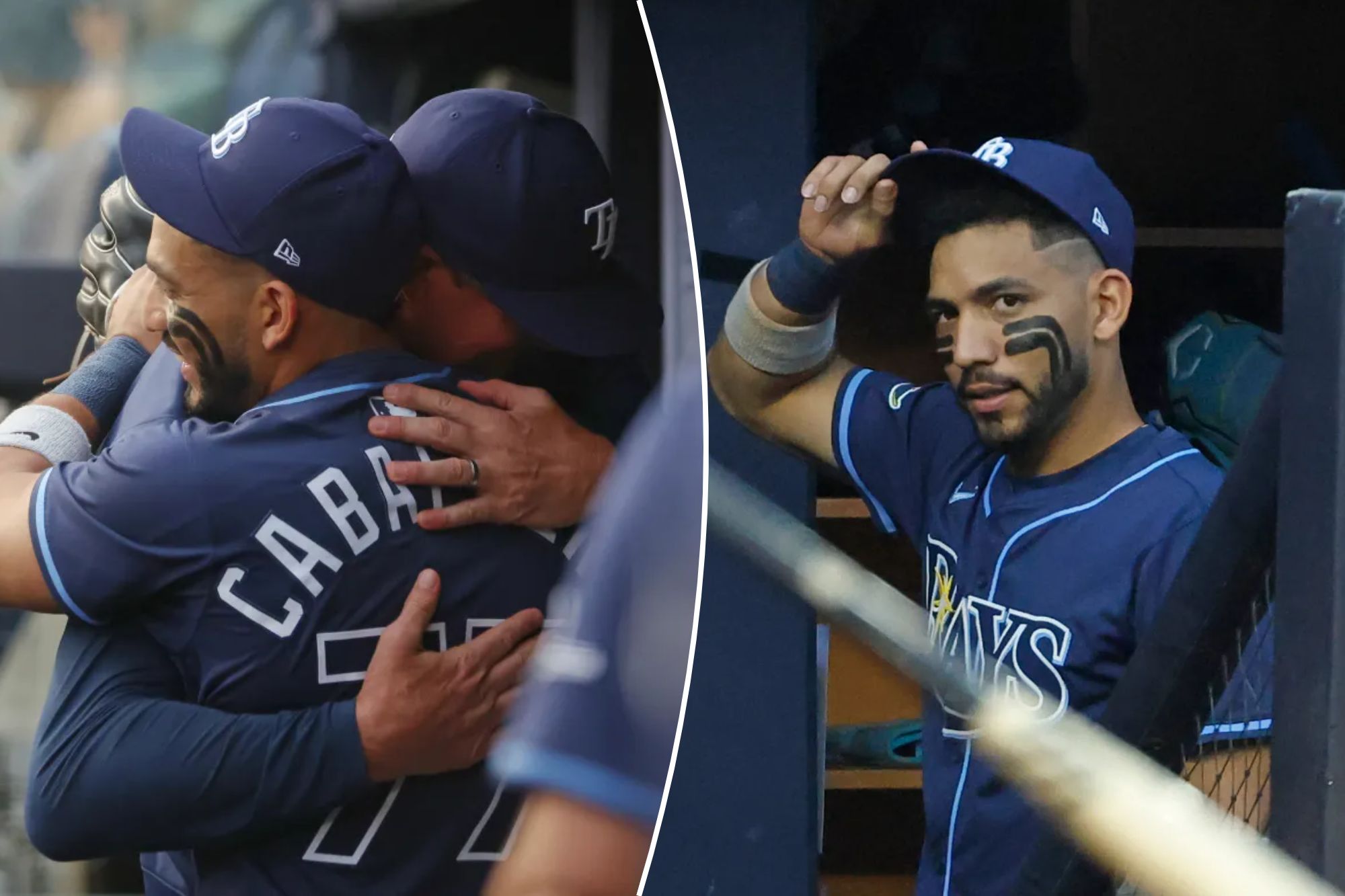 Jose Caballero switches teams mid-game in bizarre Yankees-Rays trade scene