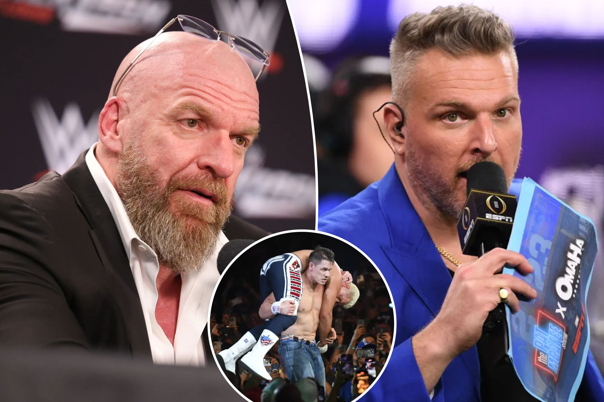 Pat McAfee goes off on ‘bum ass suits at ESPN’ while praising $1.6 billion WWE deal