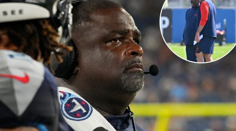 Patriots defensive coordinator Terrell Williams exits practice after medical scare