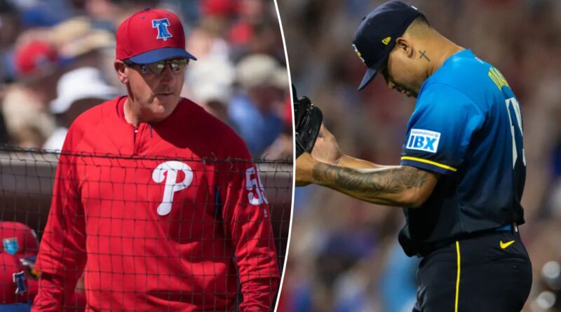 Phillies manager Rob Thompson gives up number to new closer Jhoan Duran