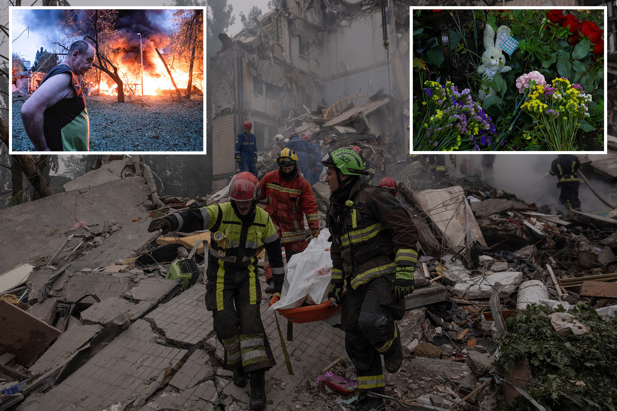Russian attack on Kyiv leaves at least 28 dead — including 2-year-old child