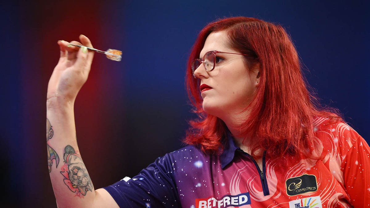 Trans darts thrower speaks out against federation barring biological males from women’s competition