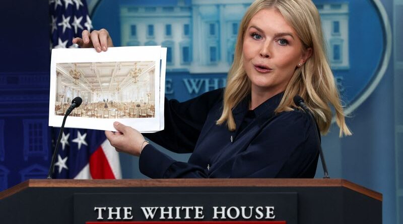 Trump to start building 0 million White House ballroom in September