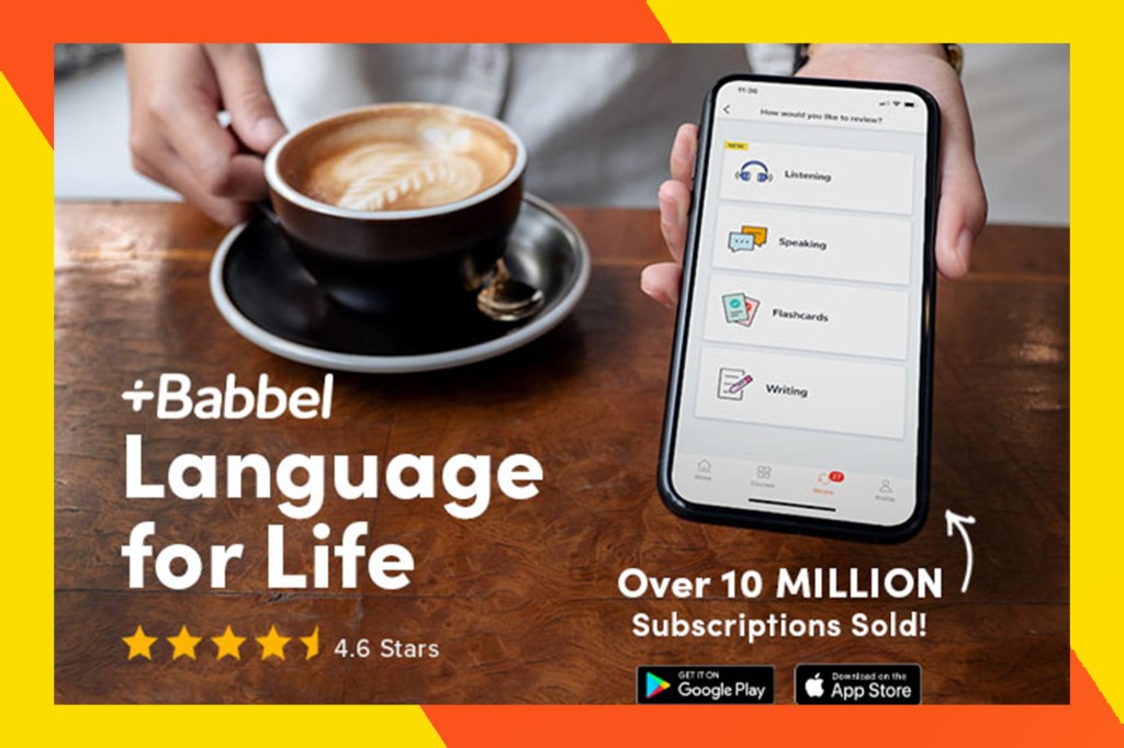 Want to learn a new language? Babbel has 14 of them you can unlock for life with this partner offer