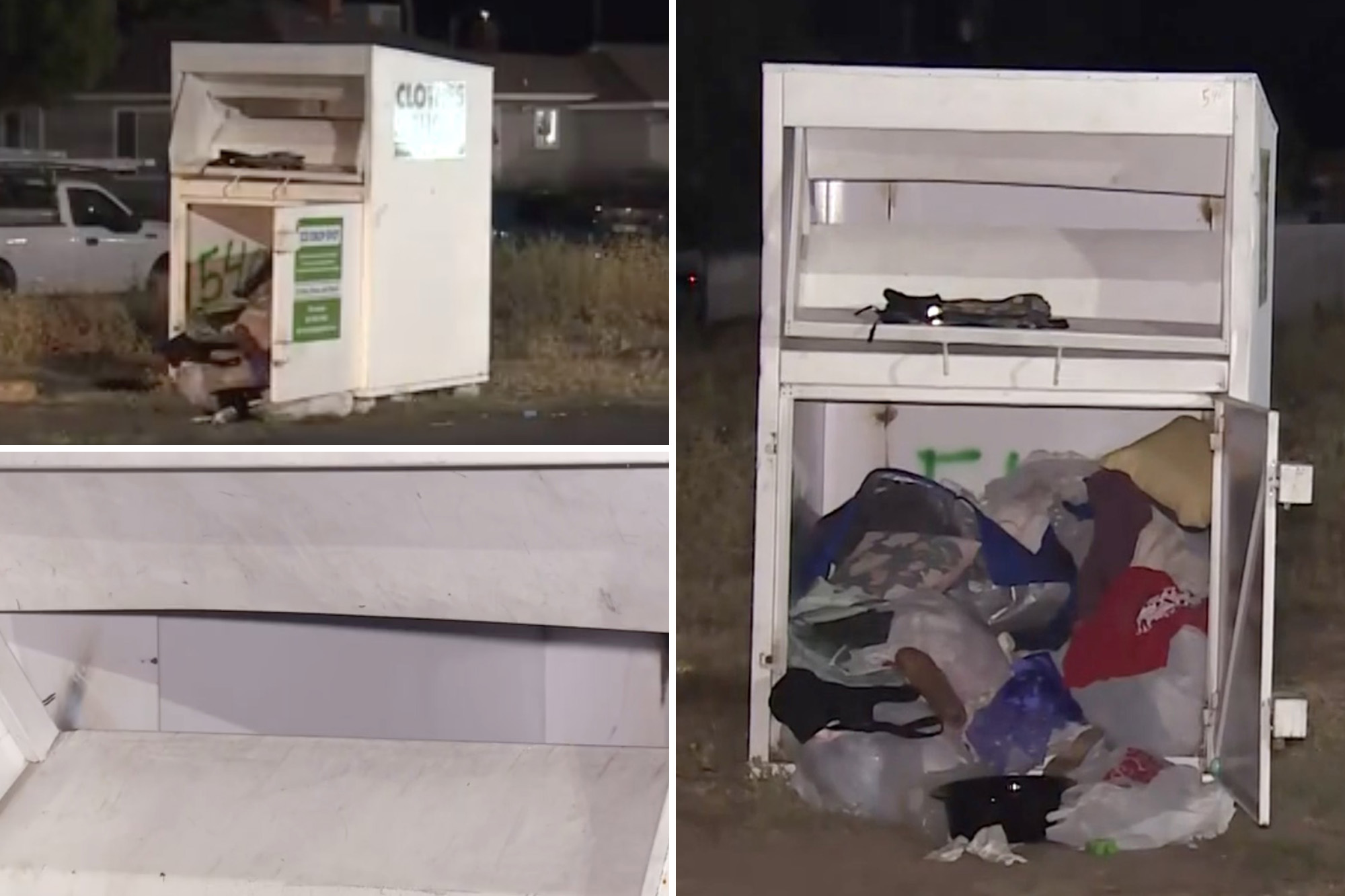 Woman found dead in California clothing donation bin after getting head trapped in receptacle
