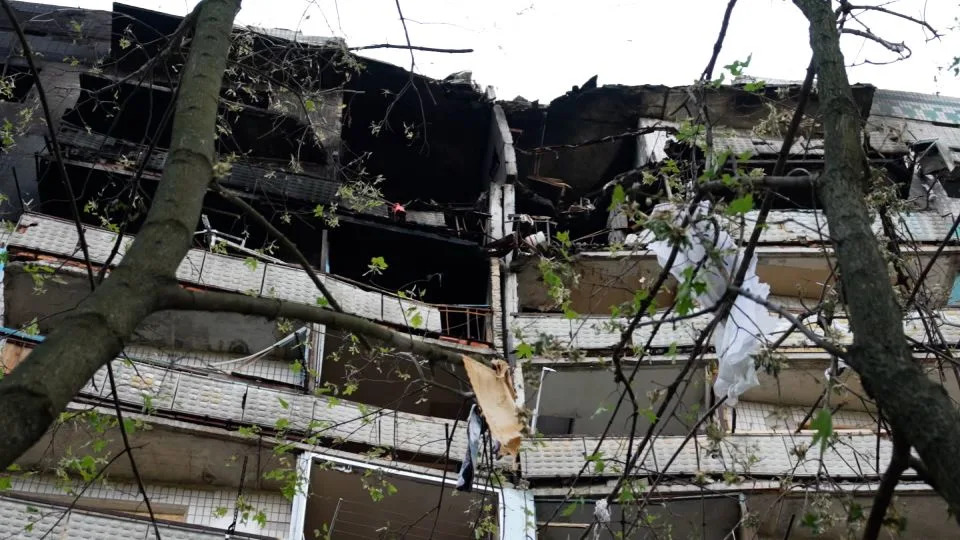 ‘I should have been with him’: Ukrainian mother describes the horror of losing her 10-year-old in a Russian airstrike